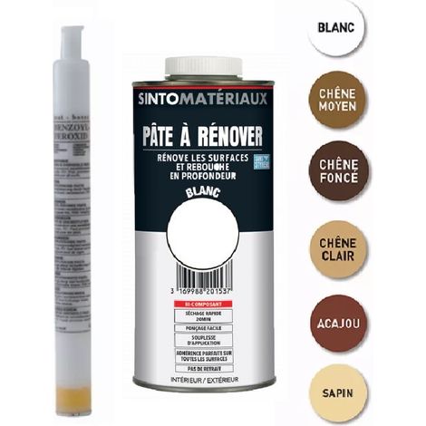 Pâte à renover - Finition : Chêne clair - SINTO