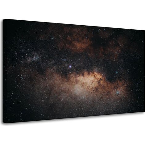 Leinwanddruck Weltraumgalaxie Sterne 100x60cm