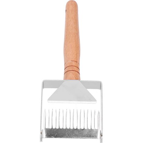 Fourche à miel/grattoir/cuillère en acier inoxydable pour ouvrir les ruches et les nids – outil apicole (1/5)