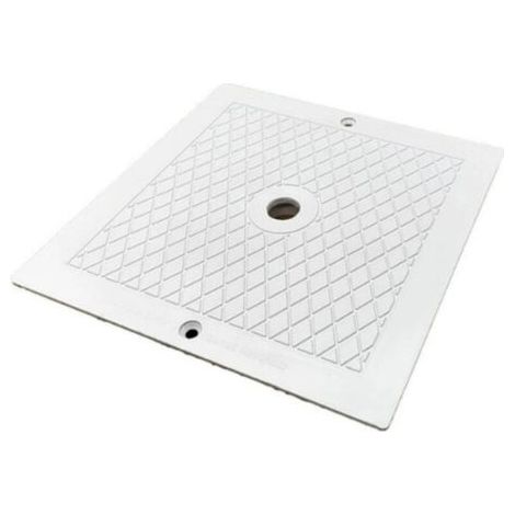 Couvercle carré de 25,4 cm pour skimmer de piscine (1/4)