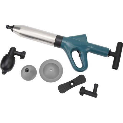 Déboucheur pneumatique Drain Blaster haute pression puissant pour toilettes et cuisine (1/5)