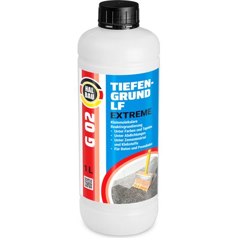 HALBAU Tiefengrund LF Extreme Kleinmolekulare Reaktivgrundierung G02 - 1L (1/4)