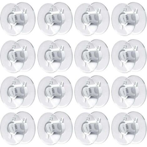 60 Pcs Canette Machine a Coudre Bobines pour Machine à Coudre Canette Plastique Canettes Machine à Coudre pour Brother Singer Kenmore Janome la Plupart des Machines à Coudre (1/5)