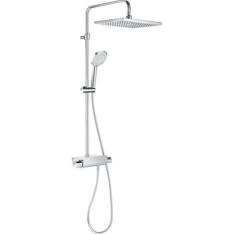 Columna termostática para ducha con repisa SQUARE DECK - ROCA (1/6)