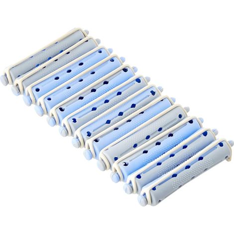 Bigodini corti LW 1K grigio/blu da 13 mm, 10 pezzi (1/5)
