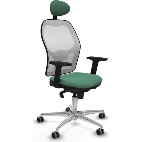 Piqueras y Crespo Jorquera chaise bureau vert émeraude (1/3)