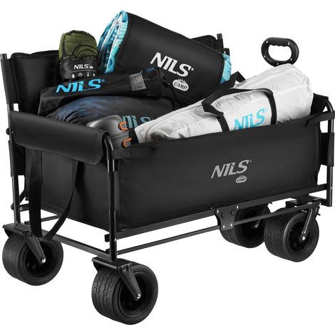Chariot de plage 140L, banquette pliable - Tout-terrain (1/5)