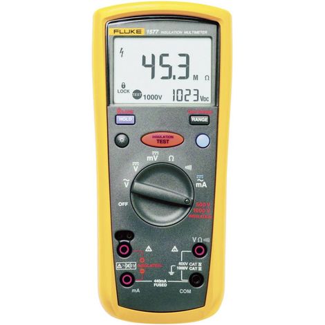 Fluke 1577 Misuratore di isolamento 500 V, 1000 V 600 MΩ (1/2)