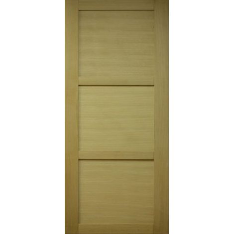 Porta scorrevole in legno Ayous 3 pannelli H204 x L73 cm GD MENUISERIES