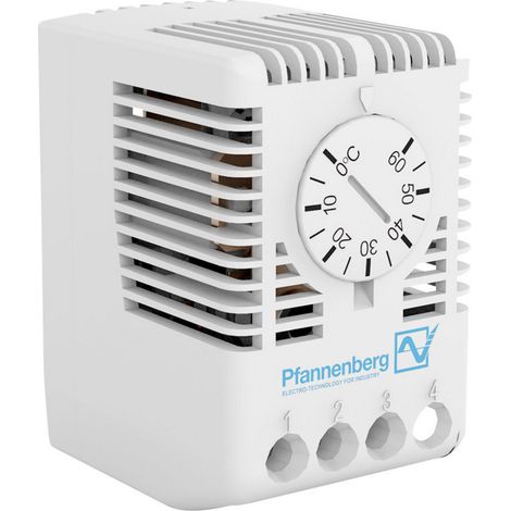 Pfannenberg Schaltschrank-Thermostat FLZ 510 THERM. 1K 0°..+60°C 250 V/AC 1 Wechsler (L x B x H) 47.