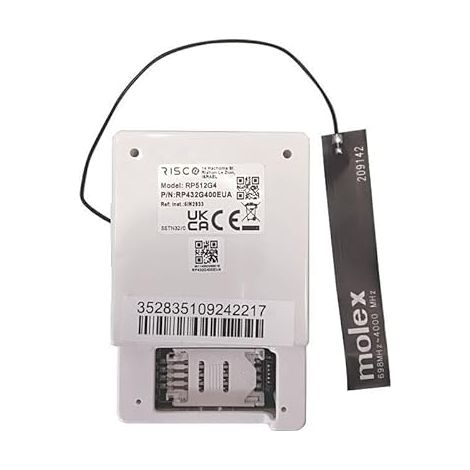 Risco GSM modulo ad innestro 4G compatibile con LightSYS+ - RP432G4V1EUA