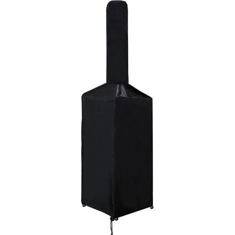 Schwarze, wasserdichte und staubdichte Pizzaofenabdeckung für den Außenbereich, wetterfester Pizzaofenschutz, staubdichte Regenschutzhülle für Pizzaofen und Grill (6545107165cm) (1/4)