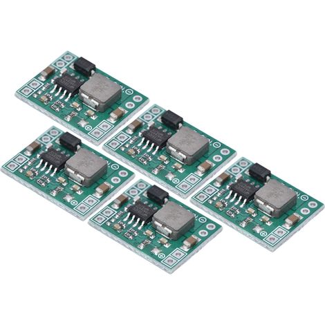 Module Alimentation Buck DC-DC 3A 5V Fixe, Lot de 5 Cartes Convertisseur Abaisseur pour Équipement de Communication (1/5)