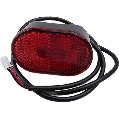 Luz de advertencia de freno del guardabarros trasero para patinete eléctrico Xiaomi M5/MI5 PRO/MI5 MAX, luz trasera de alto brillo (（）