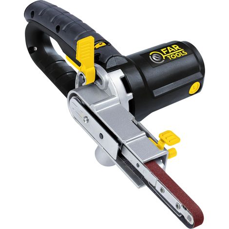 Ponceuse Lime 400W avec 2 Bras Réglables 9/13 mm Noir (1/5)