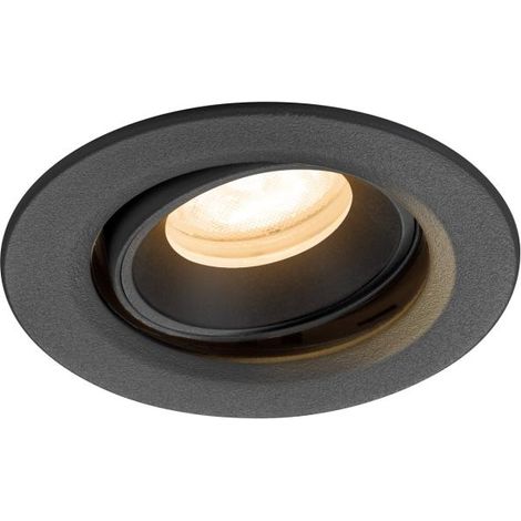 Spot encastré NUMINOS® MOVE XS intérieur 2700 K 55° IP20 rond noir - SLV - 1009331