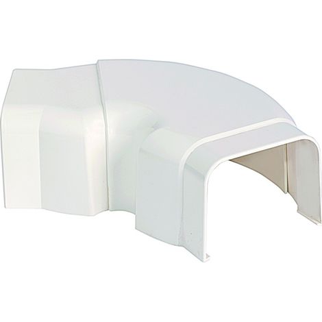 CURVA REGOLABILE PER CONDIZIONAMENTO IN PVC 90x65 MM   VECAM-CO S.P.A