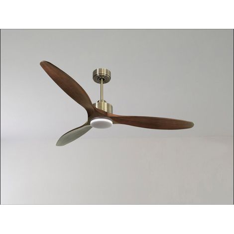 Modulo Low Profile Regular  - un ventilateur pour plafond bas , DC 127 cm Noir pales abs blanc Lumière Dimmable 20 à 40 m² (1/5)