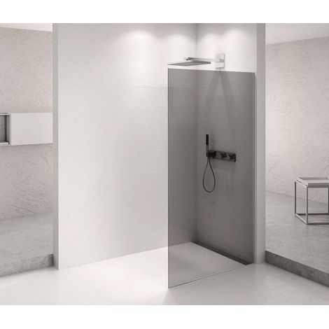 Polysan Architex - Paroi de douche Walk-In, 86x210 cm, chrome/verre cuivré AXC90SC (1/2)