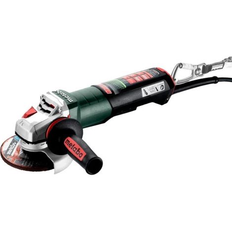 metabo Amoladora angular WEPBA 20-125 Quick DS BL - 2000 W, 125 mm, motor sin escobillas, sistema M-Quick, baja vibración, antiretroceso, protección contra sobrecarga, para aplicaciones industriales
