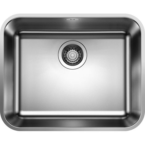 Blanco Supra 500 - Spüle, 53x43 cm, gebürsteter Edelstahl 518205 (1/5)