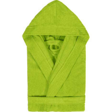 Peignoir adulte à capuche COOL en velours L