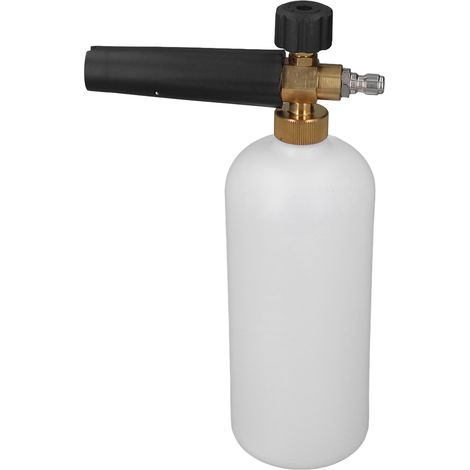 Hochdruck-Schaumflasche (4350 PSI, Schnellanschluss 1/4 NPT, einstellbarer Druck) für Autowäsche (1/5)