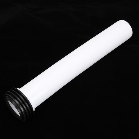 Réservoir de chasse d'eau mural blanc – tube vertical allongé, installation discrète pour WC suspendus, accessoire sanitaire (1/5)