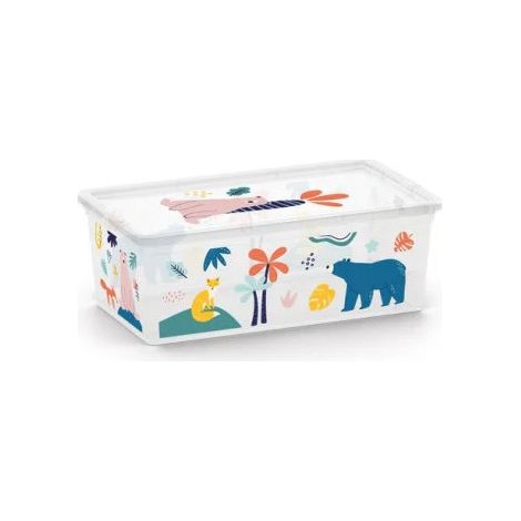 Keter Stauraumbox C-Box Style Wild Animals 18L