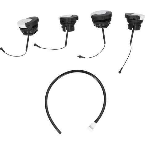 Kit de pièces détachées pour tronçonneuses, Boîtier du réservoir et tuyau d'échappement, Pièces adaptées pour MS070, MS090, MS290, MS390, pour tronçonneuses thermiques (1/5)