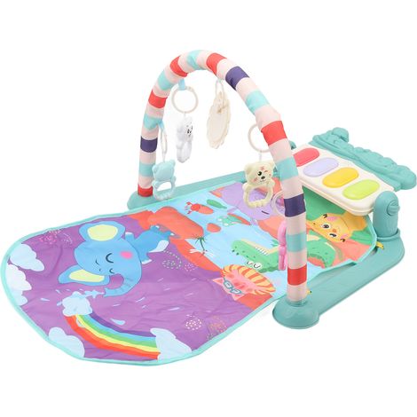 Tapis d'éveil musical portable Baby Kick Piano Soft 5 avec lumières pour bébés de 0 à 12 mois (1/5)