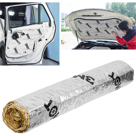 SWANEW Tappetino isolante per auto Tappetino isolante per veicoli Isolamento per Portiera Auto Resistente all'umidità 50 x 200 cm (1/5)