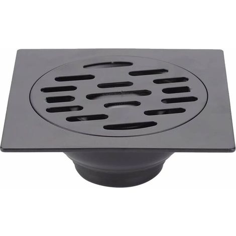 MINKUROW Scarico Doccia In Acciaio Inox Scarico A Pavimento Per Lavabo Scarico A Pavimento Per Lavatrice Wc Cabina Doccia Cucina (Scarico A Pavimento Comune) (1/5)