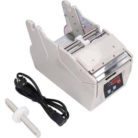 Distributeur d'étiquettes automatique à faible taux de panne, sans pli, portable, avec fonction de comptage, prise européenne 220 V (1/5)