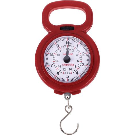 Échelle Portable Suspendue Balance Numérique 10Kg pour Peser Poissons Bagages Cuisine Et Plein Air Compact Et Précis (1/5)