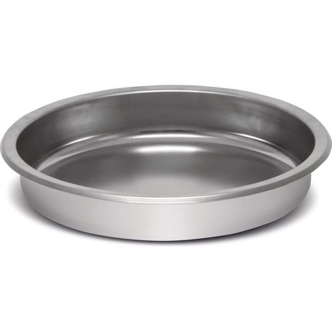 Bac Rond en Acier Inoxydable pour Chafing Dish - Pujadas