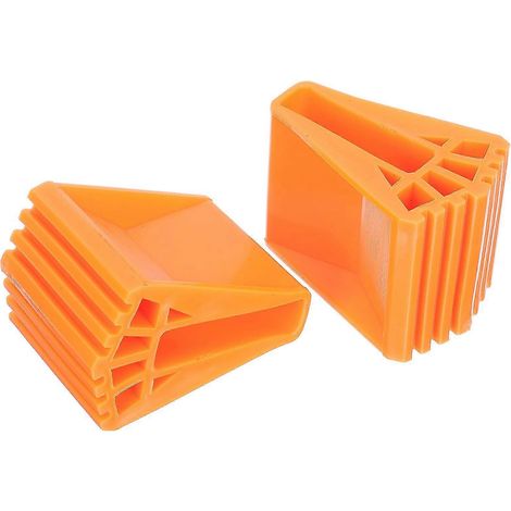 Lot de 2 embouts antidérapants en caoutchouc pour pieds d'échelle, accessoires pour échelle de bureau (1/3)