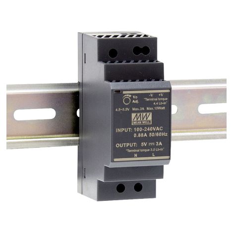 Alimentatore per guida DIN Mean Well HDR-30-24 24 V/DC 1,5 A 36 W Numero di uscite: 1 x Contenuto