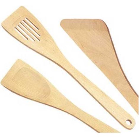 Conjunto de 3 palas de madera Woody Tescoma 637420