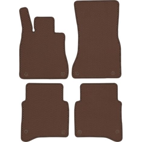 S-Klasse V223 Lang ab 2021. Spezielle Fußmatten – EVA HONEYCOMB BROWN (1/5)