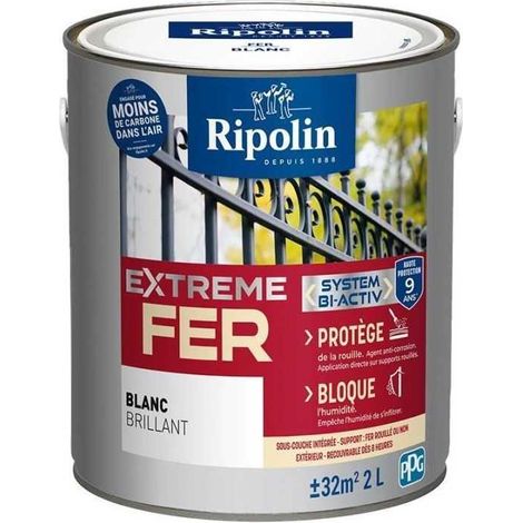 Ripolin 396027 glänzende Weißlackfarbe 2 Liter