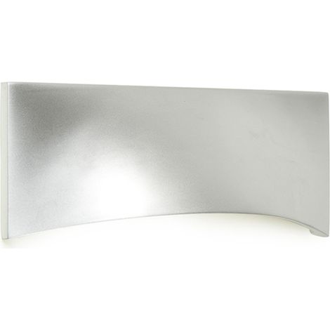 Concha de zamak con acabado cromo mate, dimensiones:148x41x25mm y entrepuntos:96mm - (1/5)