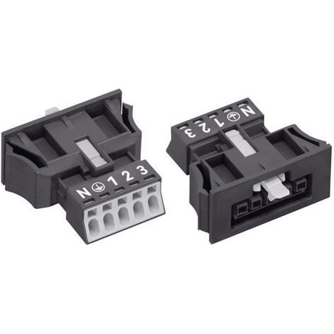 Connecteur d'alimentation série (connecteur réseau) WINSTA MINI WAGO 890-705 femelle, droit Nombre t (1/3)