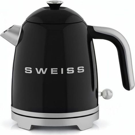 Bouilloire sans fil SWEISS KTS9 1,0 L 1000 W Noir Vintage (1/5)