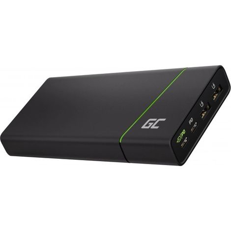 Green Cell GC PowerPlay Ultra Powerbank (batterie supplémentaire) 26800 mAh Quick Charge 3.0, Power Delivery LiPo noir Q250373 (1/5)
