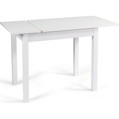 TAVOLO ALLUNGABILE 110/150X70XH76CM BIANCO FRASSIN