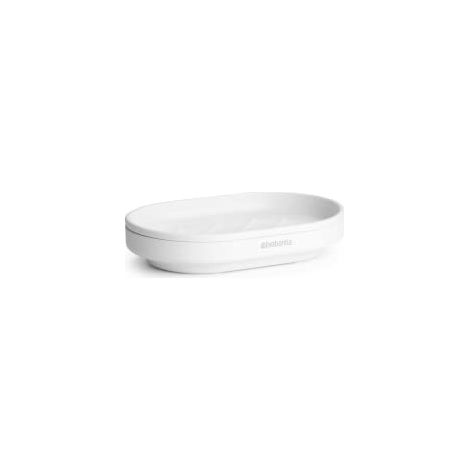 Porte savon Brabantia MindSet blanc 12x8 cm metal