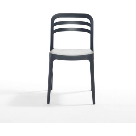 SEDIA C/BRACCIOLI ASPEN NERA- 1,0 pz