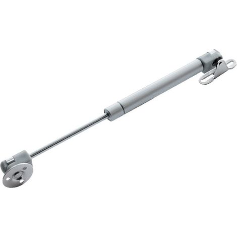 Pistón gas elevable 8kg INTHER, plateado, alta resistencia, instalación sencilla y rápida