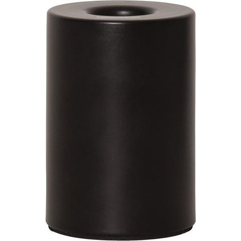 Star Trading Petit pied de lampe E14 'Tiny' pour petites ampoules, métal, 10cm, noir mat